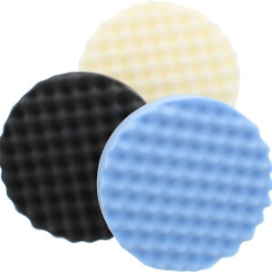 3M™ Perfect-It™ Single Sided Ultrafine Polishing Pad, 8 in Dia, Hookit™ Attachment, Foam Pad