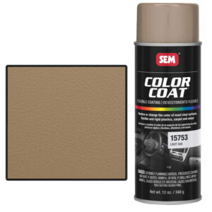 Color Coat™ 15753 Flexible Coating, 16 oz Aerosol Can, Light Oak, 24 hr Curing