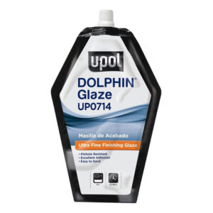 U-POL® DOLPHIN™ UP0714 Premium Self-Leveling Finishing Glaze, 14.8 fl-oz Soft Filler Bag, Viscous Liquid